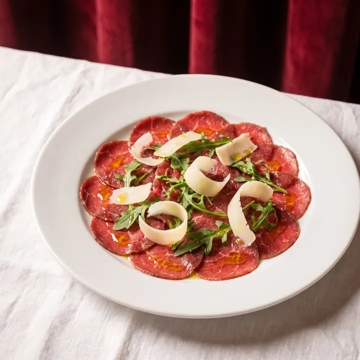Beef carpaccio